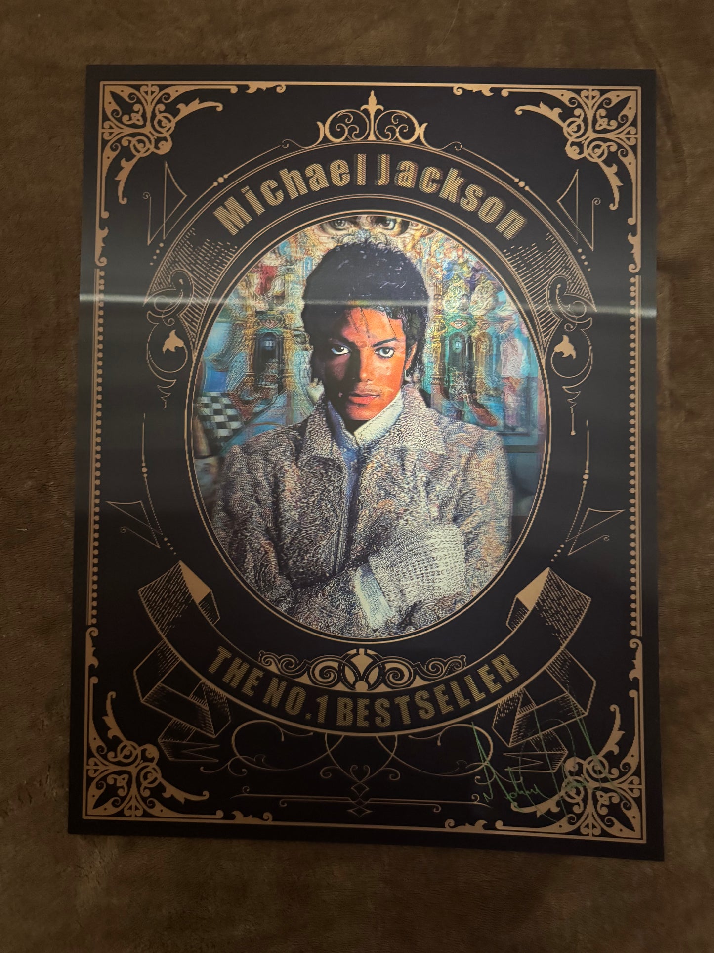 Cuadro 3D Michael Jackson